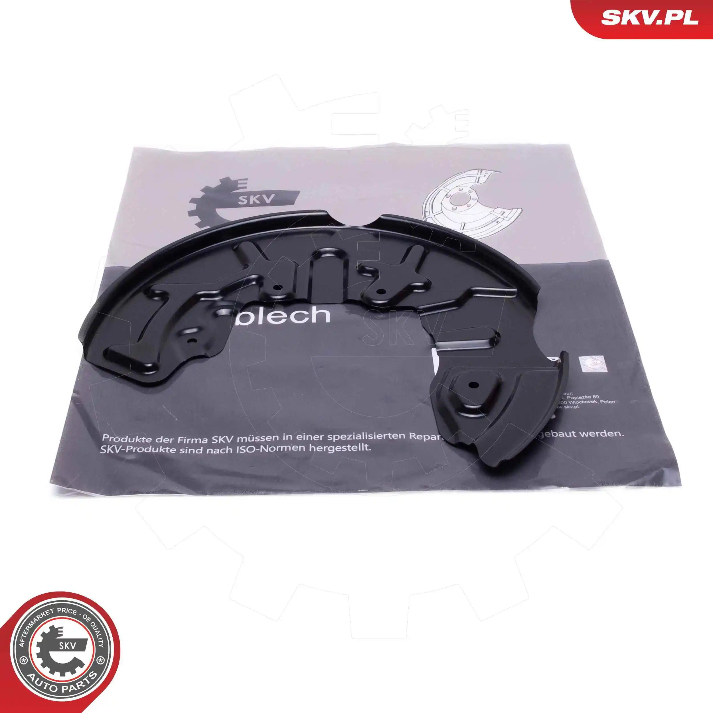 Splash Guard, brake disc